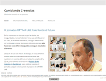 Tablet Screenshot of cambiandocreencias.com